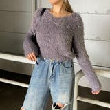 ラメシャギーニットプルオーバー | non-hedge | 詳細画像3