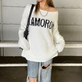 オフホワイト | ロゴニットチュニック | non-hedge