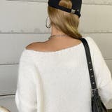 ロゴニットチュニック | non-hedge | 詳細画像8