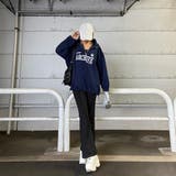 ハーフZIP裾ドロストチュニック | non-hedge | 詳細画像20