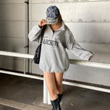 ハーフZIP裾ドロストチュニック | non-hedge | 詳細画像26