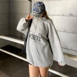 ハーフZIP裾ドロストチュニック | non-hedge | 詳細画像27