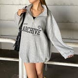 ハーフZIP裾ドロストチュニック | non-hedge | 詳細画像30