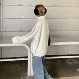 ハーフZIP裾ドロストチュニック | non-hedge | 詳細画像4