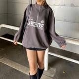 ハーフZIP裾ドロストチュニック | non-hedge | 詳細画像36