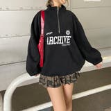 ハーフZIP裾ドロストチュニック | non-hedge | 詳細画像44