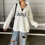 ハーフZIP裾ドロストチュニック | non-hedge | 詳細画像6