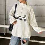 オートミール | ハーフZIP裾ドロストチュニック | non-hedge