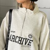 ハーフZIP裾ドロストチュニック | non-hedge | 詳細画像8