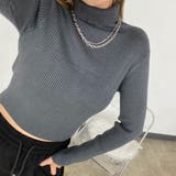 ハイネックリブショートトップス | non-hedge  | 詳細画像1 