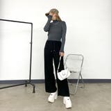 ハイネックリブショートトップス | non-hedge  | 詳細画像2 