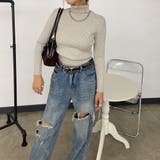 ハイネックリブショートトップス | non-hedge  | 詳細画像18 