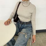 ハイネックリブショートトップス | non-hedge  | 詳細画像19 