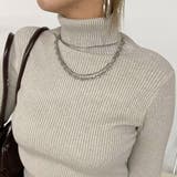 ハイネックリブショートトップス | non-hedge  | 詳細画像20 