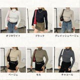 ハイネックリブショートトップス | non-hedge  | 詳細画像28 