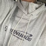 刺繍ロゴZIPフードチュニック | non-hedge  | 詳細画像16 