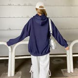 刺繍ロゴZIPフードチュニック | non-hedge  | 詳細画像20 