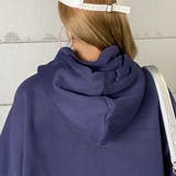 刺繍ロゴZIPフードチュニック | non-hedge  | 詳細画像26 