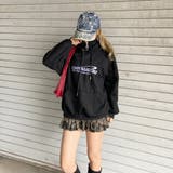 刺繍ロゴZIPフードチュニック | non-hedge  | 詳細画像8 