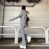 ファーフードZIPパーカー・フレアパンツセットアップ | non-hedge  | 詳細画像10 