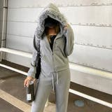 ファーフードZIPパーカー・フレアパンツセットアップ | non-hedge  | 詳細画像12 