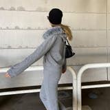 ファーフードZIPパーカー・フレアパンツセットアップ | non-hedge  | 詳細画像14 