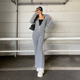 ファーフードZIPパーカー・フレアパンツセットアップ | non-hedge  | 詳細画像3 