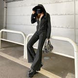 ファーフードZIPパーカー・フレアパンツセットアップ | non-hedge  | 詳細画像40 