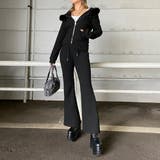 ファーフードZIPパーカー・フレアパンツセットアップ | non-hedge  | 詳細画像43 