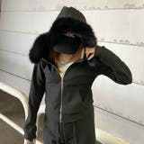 ファーフードZIPパーカー・フレアパンツセットアップ | non-hedge  | 詳細画像45 