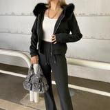 ファーフードZIPパーカー・フレアパンツセットアップ | non-hedge  | 詳細画像46 