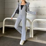 ファーフードZIPパーカー・フレアパンツセットアップ | non-hedge  | 詳細画像4 