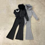 ファーフードZIPパーカー・フレアパンツセットアップ | non-hedge  | 詳細画像53 