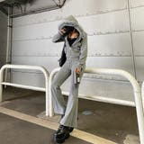 ファーフードZIPパーカー・フレアパンツセットアップ | non-hedge  | 詳細画像7 