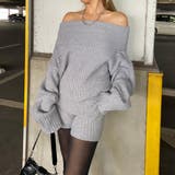 オフショルニットトップス・ショートパンツセットアップ | non-hedge | 詳細画像18