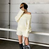 オフショルニットトップス・ショートパンツセットアップ | non-hedge | 詳細画像3