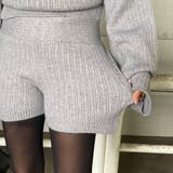 オフショルニットトップス・ショートパンツセットアップ | non-hedge | 詳細画像31