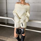 オフショルニットトップス・ショートパンツセットアップ | non-hedge | 詳細画像4