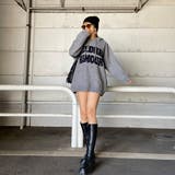 フードロゴニットチュニック | non-hedge  | 詳細画像13 