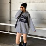 フードロゴニットチュニック | non-hedge  | 詳細画像14 