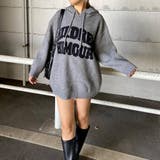 フードロゴニットチュニック | non-hedge  | 詳細画像15 