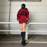 フードロゴニットチュニック | non-hedge  | 詳細画像2 