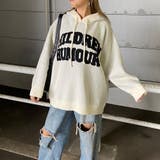 オフホワイト | フードロゴニットチュニック | non-hedge 