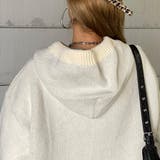 フードロゴニットチュニック | non-hedge  | 詳細画像30 