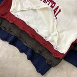 フードロゴダメージショートニットトップス | non-hedge  | 詳細画像29 