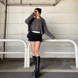 ケーブルフードショートプルオーバー | non-hedge  | 詳細画像2 