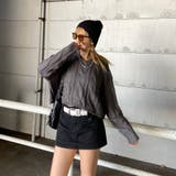 ケーブルフードショートプルオーバー | non-hedge  | 詳細画像3 