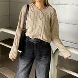 ケーブルフードショートプルオーバー | non-hedge  | 詳細画像26 