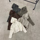 ケーブルフードショートプルオーバー | non-hedge  | 詳細画像30 