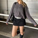 ケーブルフードショートプルオーバー | non-hedge  | 詳細画像4 